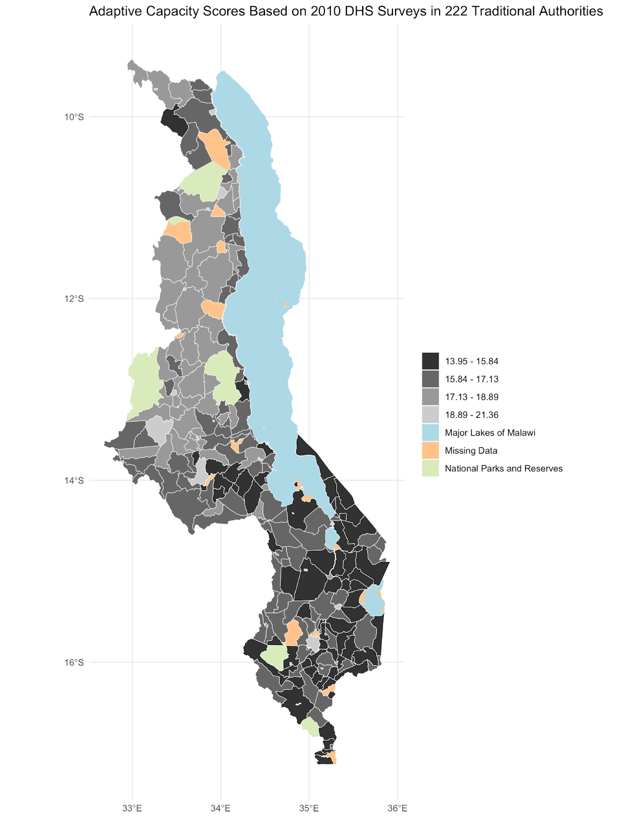 Adaptive Capacity by TA – Reproduction Results